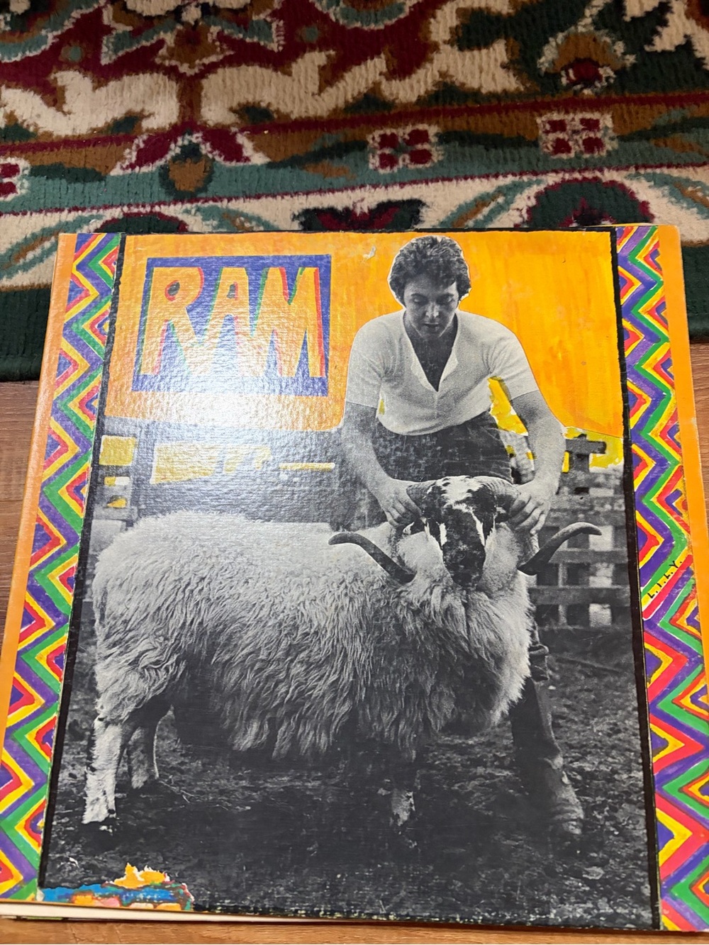 Paul & Linda McCartney – RAM 1971 Original Apple Records Vinyl LP